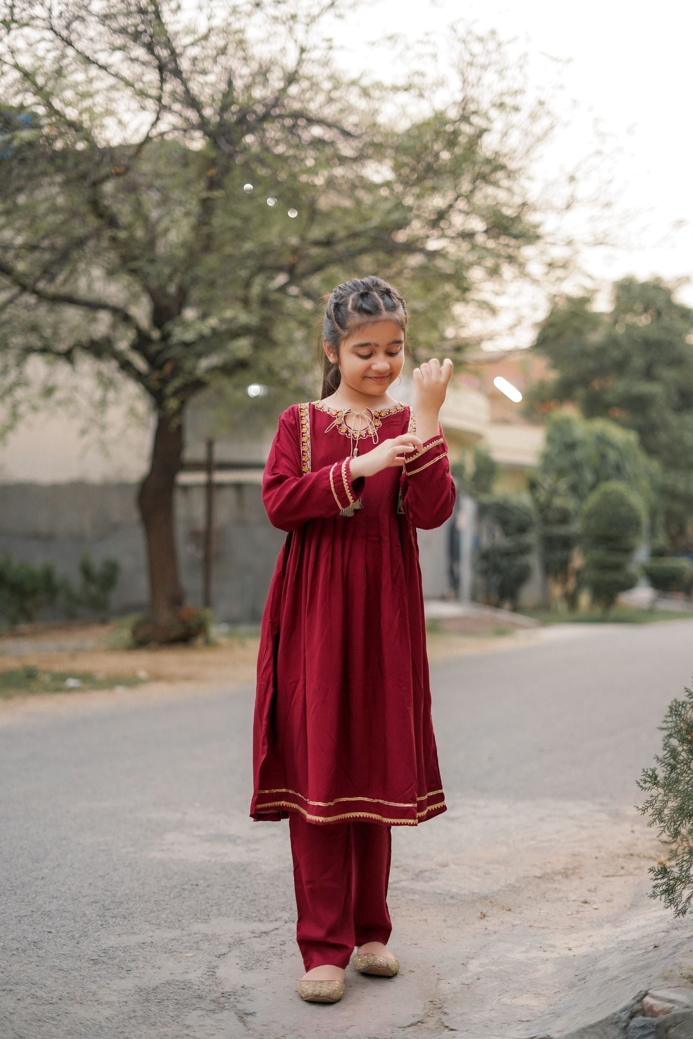 Crimson Linen