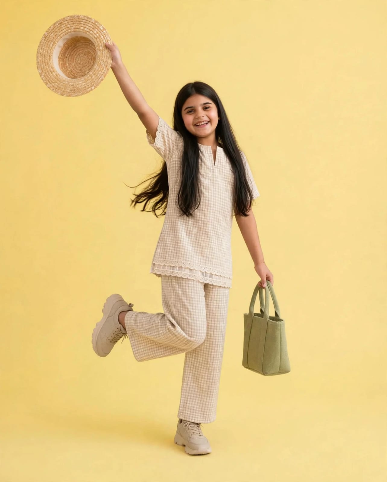 Sandy Check Co-ord Set