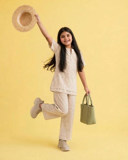 Sandy Check Co-ord Set