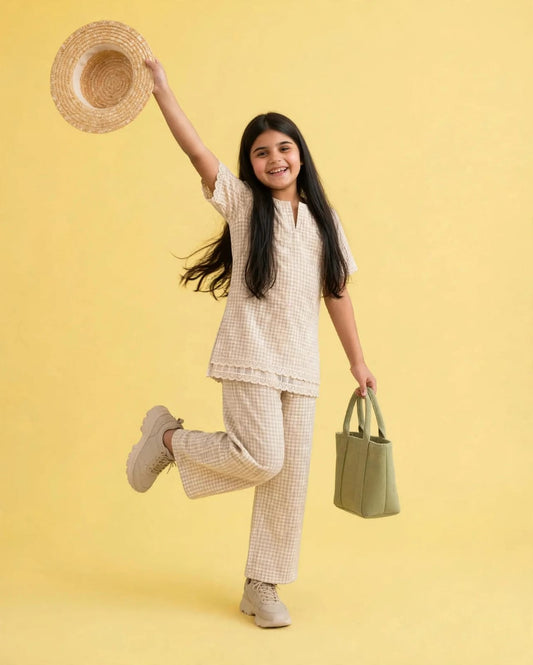 Sandy Check Co-ord Set