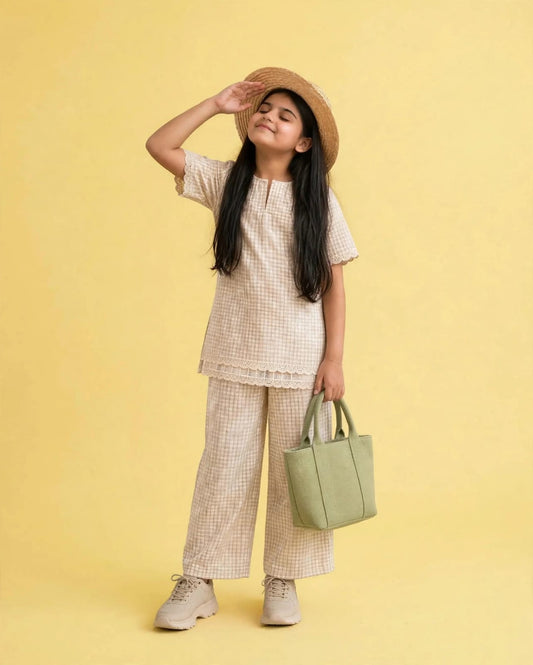 Sandy Check Co-ord Set