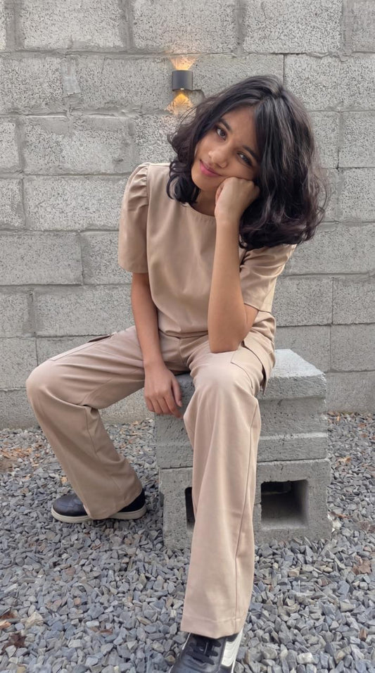 Sand stone co-ord set