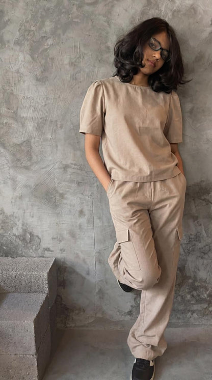 Sand stone co-ord set