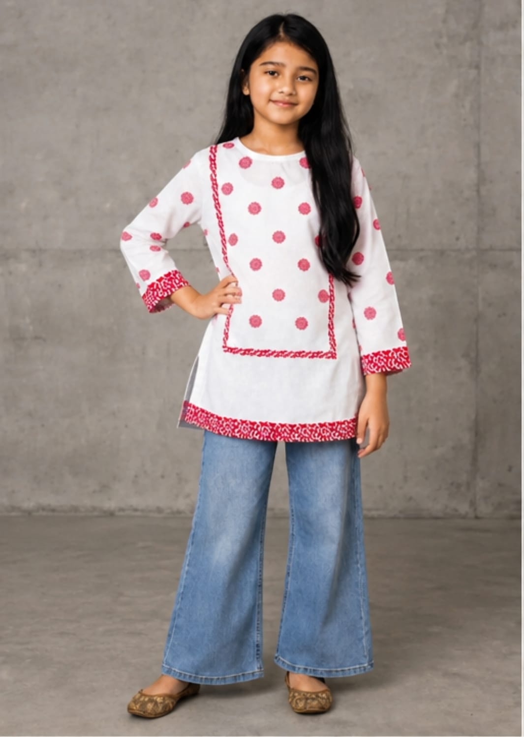 Red Whisper Tunic