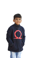 Navy god of War Sweat Shirt