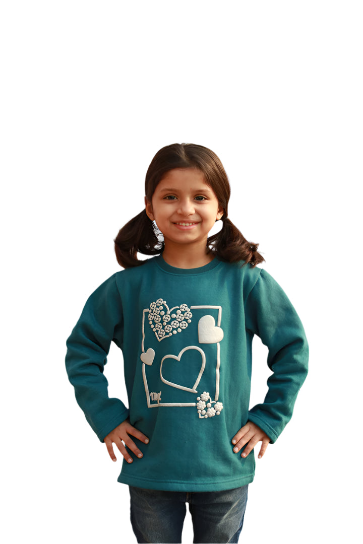 Sea green Sweat shirt